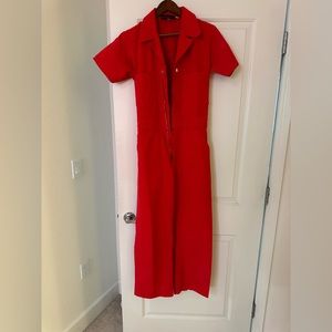 BBP Jumpsuit Mustang Red